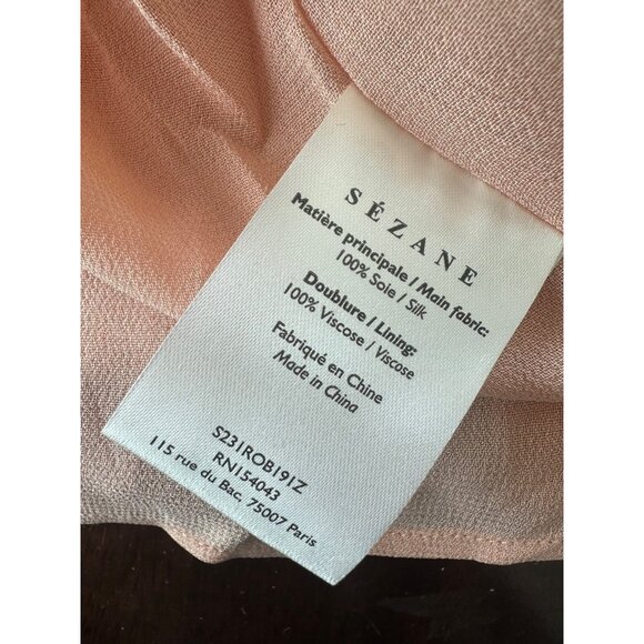 Sezane Edition Alosie Slip Dress Silk Kinsley Size 34 (2) - Picture 13 of 13